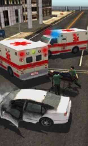 simulador de ambulancia 2017 - 911 rescue driving 2