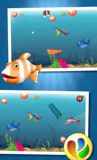 Free Fish Game - Fun Action in the Ocean for Kids and Family, juego gratuito de pescado - la acción divierten en el océano para los niños y la familia 2