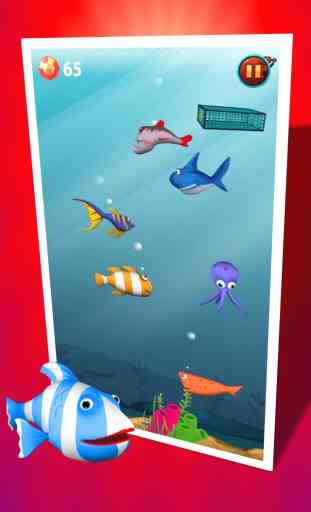 Free Fish Game - Fun Action in the Ocean for Kids and Family, juego gratuito de pescado - la acción divierten en el océano para los niños y la familia 4