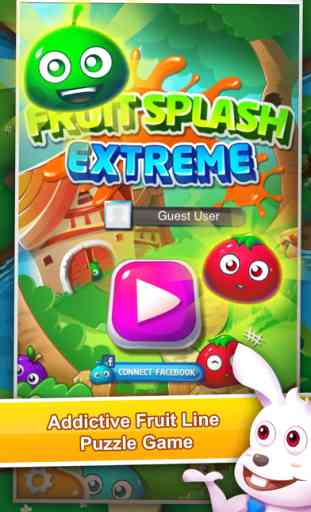 Fruit Splash extrema: GRATIS fruta conecta la línea del partido-3 juego de puzzle 3