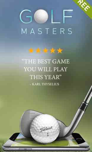 Free Golf Game - Masters Pro Tour, juego gratis 1