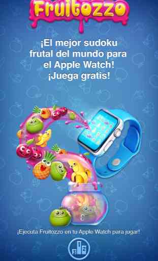 Fruitozzo: juego frutal de sudokus para el Apple Watch 1