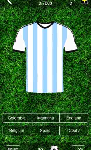 Fútbol Quiz - Adivina la camiseta del equipo nacional de fútbol ! 1