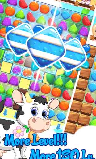 Jelly Garden puzzle : Match 3  Free Game 3