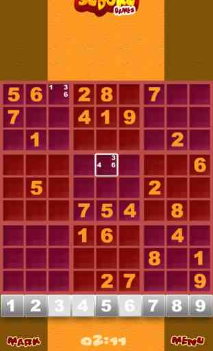 Juegos de rompecabezas de Sudoku 3