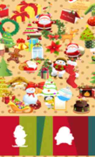 Búsqueda de objetos ocultos: Navidad blanca Santa Claus misterioso objeto : Hidden Objects : White Christmas 2