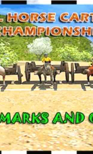 Carro de caballos Derby de Campeones 2016- libres Wild Horses Racing Show en Marvel ecuestre del municipio de Aventura 1