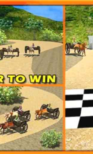 Carro de caballos Derby de Campeones 2016- libres Wild Horses Racing Show en Marvel ecuestre del municipio de Aventura 4