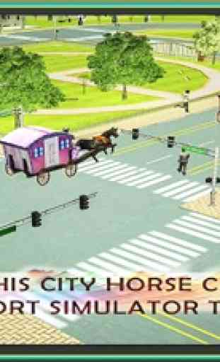 Carro del caballo 2016 Simulador de Transporte - Ciudad Real Carro de caballos de conducción Aventura 2