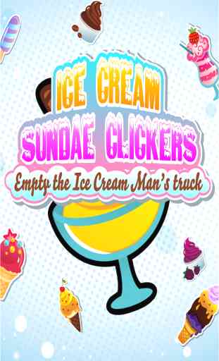 Helado Sundae Clickers vacíen camión del heladero : Ice Cream Sundae Clickers : Empty Cookie The Ice Cream Man's Truck 1