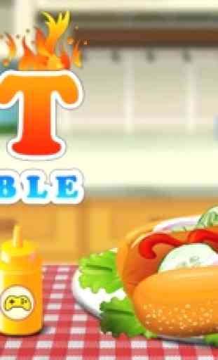 Hot Dog Scramble - cocinero loco cocinar y un juego de cocina fabricante 1