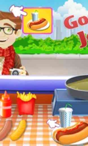 Hot Dog Scramble - cocinero loco cocinar y un juego de cocina fabricante 2