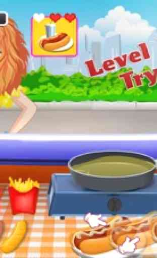 Hot Dog Scramble - cocinero loco cocinar y un juego de cocina fabricante 3