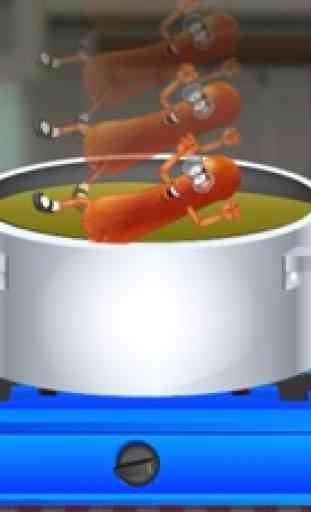 Hot Dog Scramble - cocinero loco cocinar y un juego de cocina fabricante 4