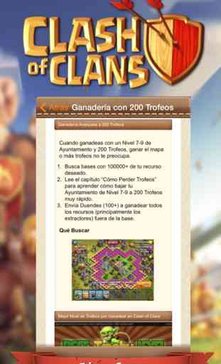 Guía y herramientas para Clash of clans 3