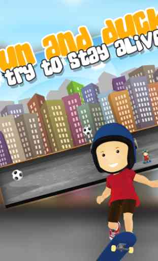 Halfpipe Skateboarder Rush: Don't Touch the Bouncy Balls 3