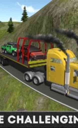Heavy off road Truck Trailer 4x4 Cargo Simulation 1