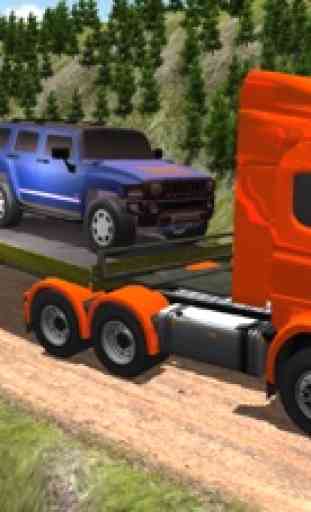 Heavy off road Truck Trailer 4x4 Cargo Simulation 3