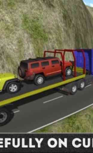 Heavy off road Truck Trailer 4x4 Cargo Simulation 4