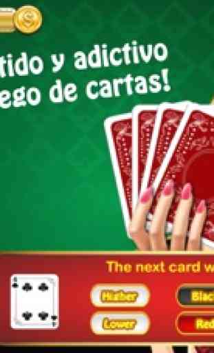 HiLo juego de cartas de casino 1