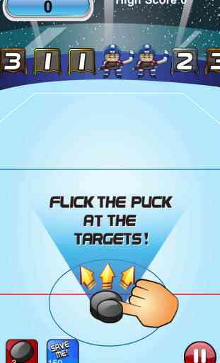 Hockey Flick - El juego gratis de Great Hockey Shootout 2