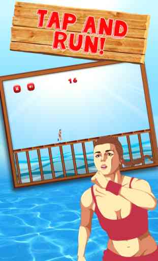 Hot Beach Babe Jump: Bikini Girl Blitz 2