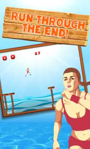 Hot Beach Babe Jump: Bikini Girl Blitz 4