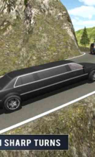 Up Hill Limo Off Road Car Rush 4