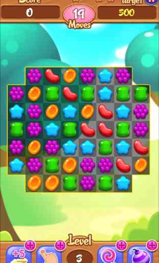 Candy Jelly Fruit Blast : Match 3 Games Mania 2