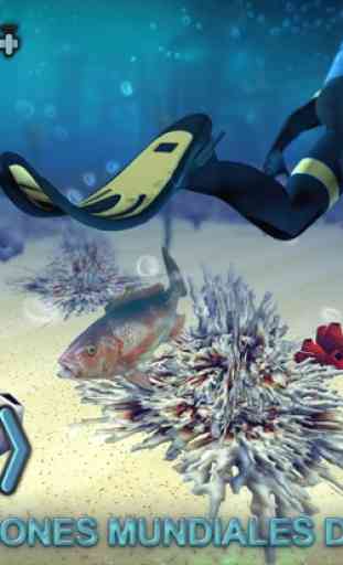 Juego de pesca submarina fish - Let's submarinismo 4
