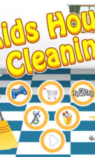 Juego Kids House Cleaning Girl 4