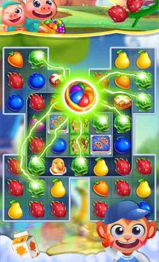 Juicy Magic of OZ Land: best game match 3 puzzle 3