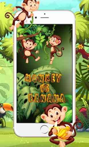 King Kong comer plátano selva juegos para niños correr 1