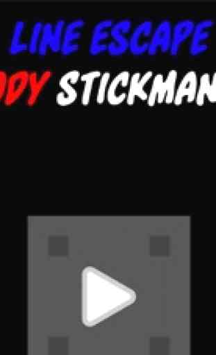 Línea de Escape - Bloody Run Stickman gratis 3