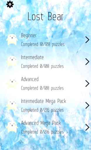 Oso Polar - bloque de juego de puzzle 1