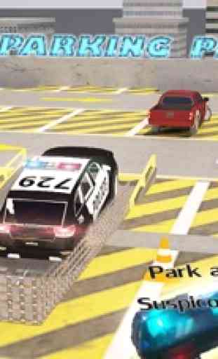 Aparcamiento de varias plantas a la Policía 2016 - Multi nivel de Park Plaza simulador de conducción en 3D 1
