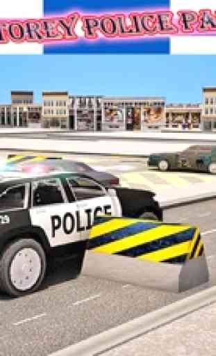 Aparcamiento de varias plantas a la Policía 2016 - Multi nivel de Park Plaza simulador de conducción en 3D 4