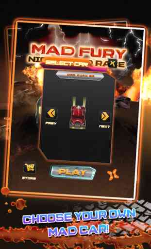 Mad Furia Camino de la Noche Raza (Mad Fury Night Road Race) - Velocidad Max Subidón de Adrenalina Armadura Juego de Carreras 3