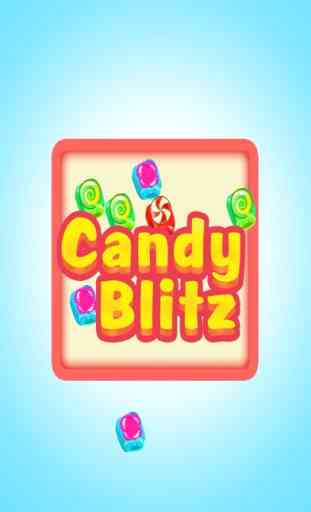 Matching 3 Caramelo Candy Blaster Blitz Mania - Swipe Three and Crush Family Fun Gratis Multijugador Puzzle Juego Games 1