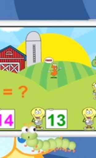 Matemáticas para niños - juegos gratis de aprendizaje de educación y formación 3