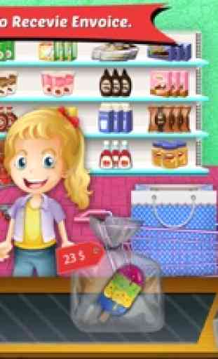 Mi panadería tienda caja registradora - supermercado chica top gratis abarrotes tienda juegos de compras para chicas 3
