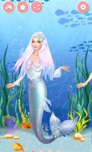 Juegos De Vestir Princesas Sirenas Para Niñas 1