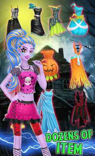 Monster Girl Dress Up Party cambio de imagen salón 1