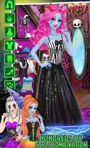 Monster Girl Dress Up Party cambio de imagen salón 2