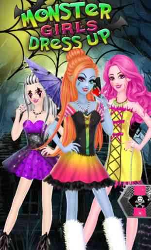 Monster Girl Dress Up Party cambio de imagen salón 4