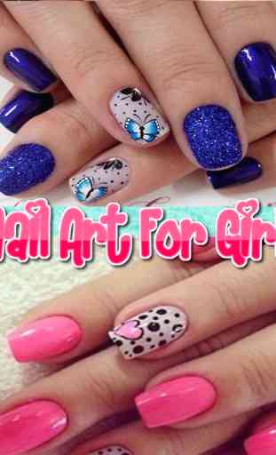 Arte de uñas para niñas gratis - Salón de princesa puntas de las uñas de manicura del arte diseños- 3