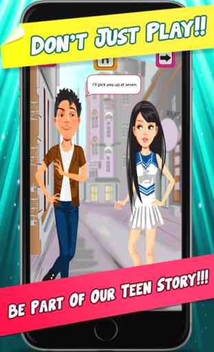 My Teen Life Campus Gossip Story Part 2 - The Social Episode Dating Game 3