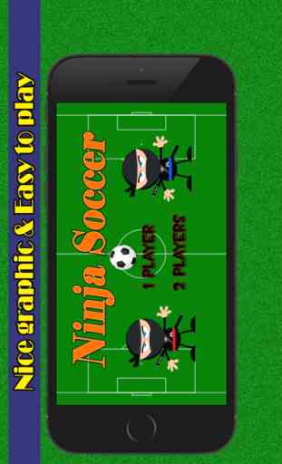 Ninja Touch Fútbol - Juegos gratis de deportes para niños saque de meta 1
