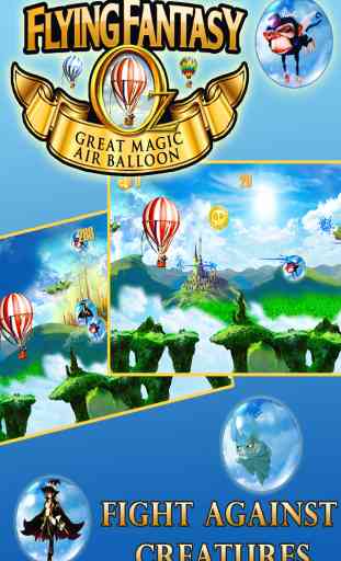 Oz Flying Fantasy-A Great Game Race en el globo de aire caliente mágico 2