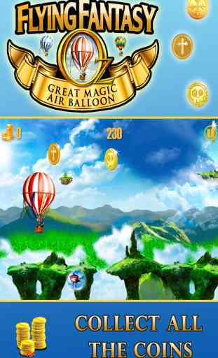 Oz Flying Fantasy-A Great Game Race en el globo de aire caliente mágico 3